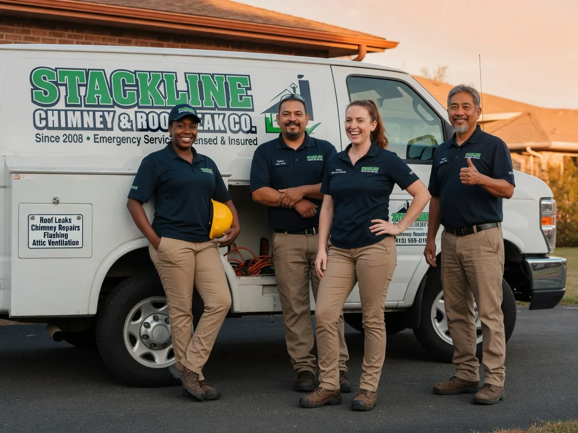 Chimney flashing repair company in Turlock, CA